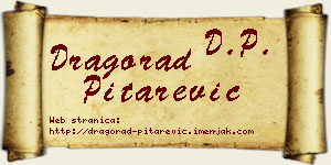 Dragorad Pitarević vizit kartica